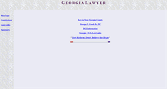 Desktop Screenshot of georgialawyer.com